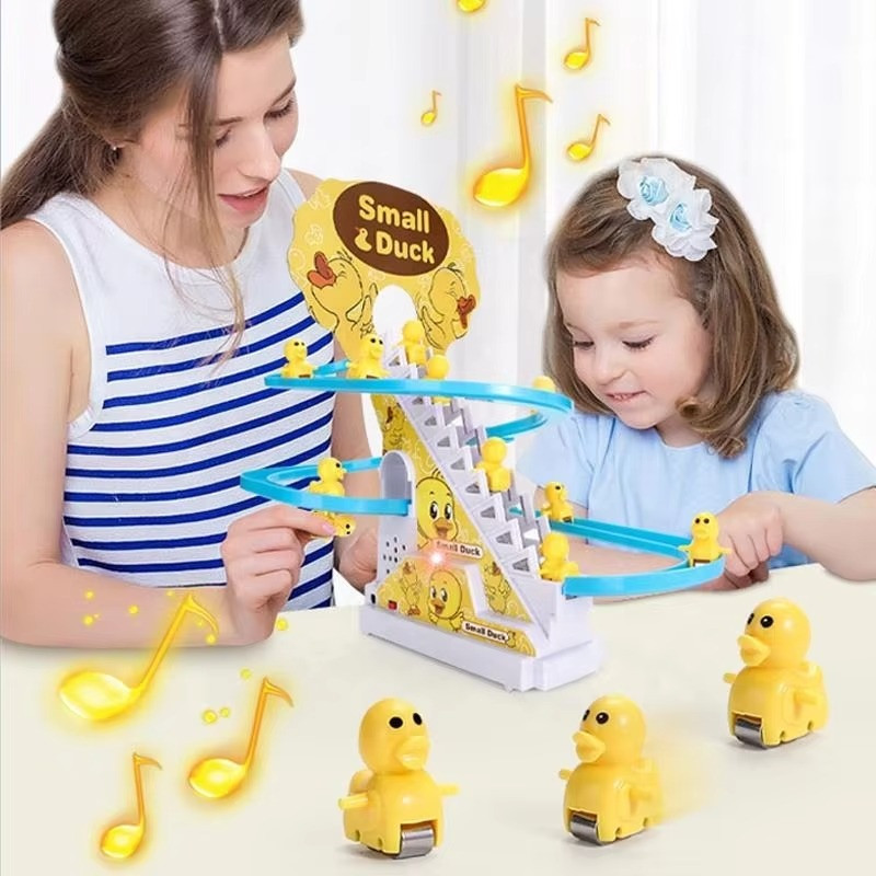 Small & Duck – স্বয়ংক্রিয় হাঁস স্লাইড খেলনা